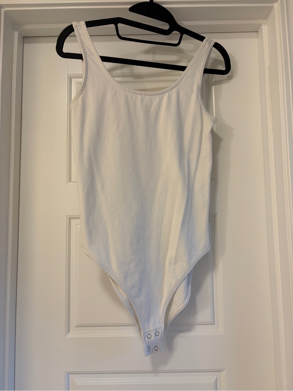 Gap White Tank One-Piece Bodysuit